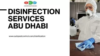 disinfection services abu dhabi pptx