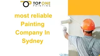Most reliable Painting Company In Sydney Presentation (1)