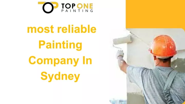 most reliable painting company in sydney