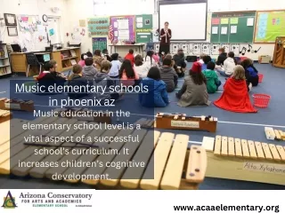 m usic elementary schools in phoenix az