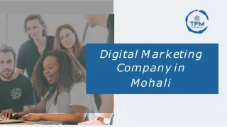 Digital Marketing Company in Mohali