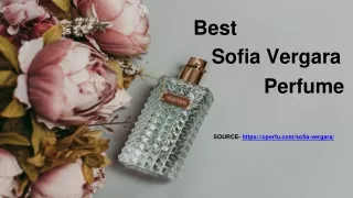 Best Sofia Vergara  Perfume