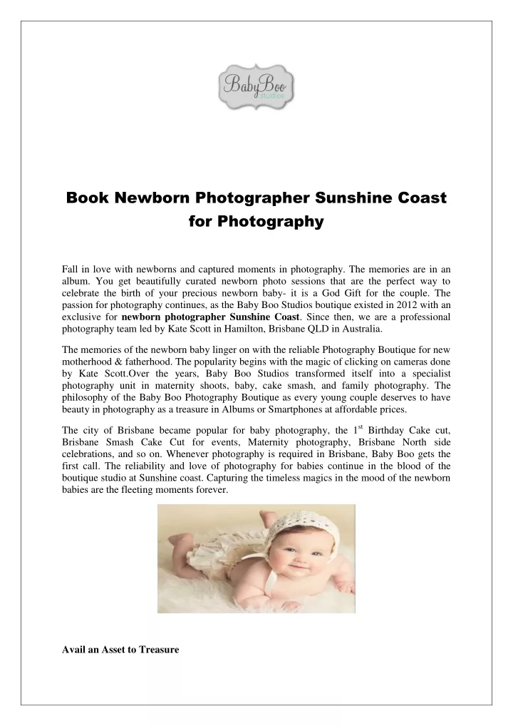 book newborn photographer sunshine coast
