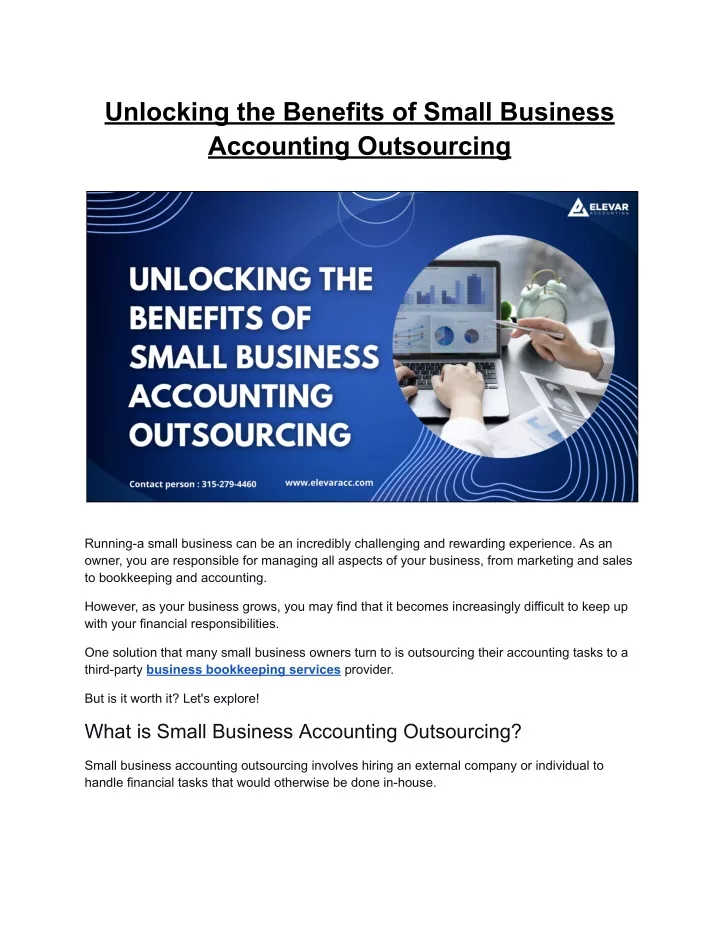 unlocking the benefits of small business