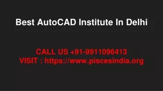 best autocad institute in delhi