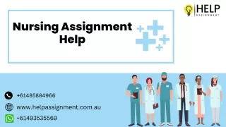 Nursing Assignment Help