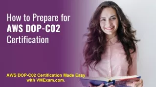 how to prepare for aws dop c02 certification