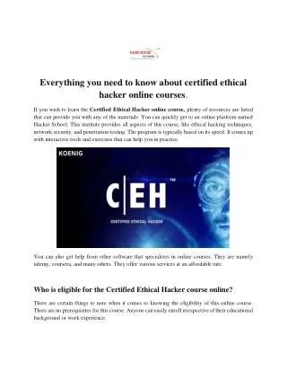 everything you need to know about certified