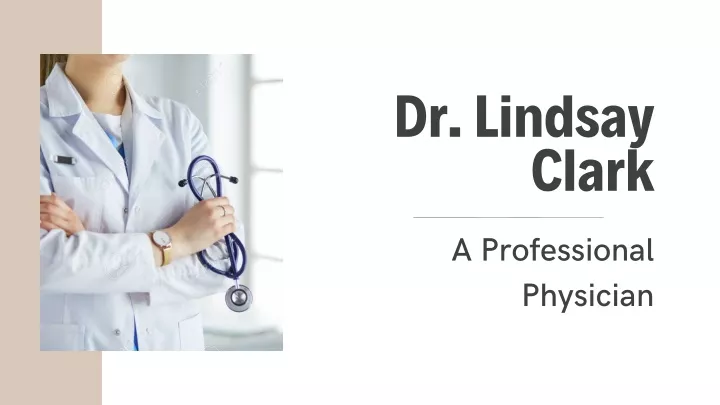 dr lindsay