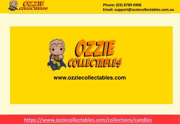 www ozziecollectables com