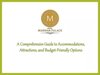 A Comprehensive Guide to Accommodations, Attractions, and Budget-Friendly Options