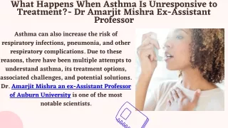 what happens when asthma is unresponsive