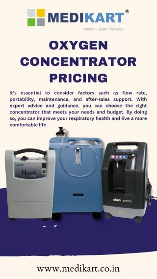 Oxygen Concentrator Price in India - Compare Prices &amp; Buy Online