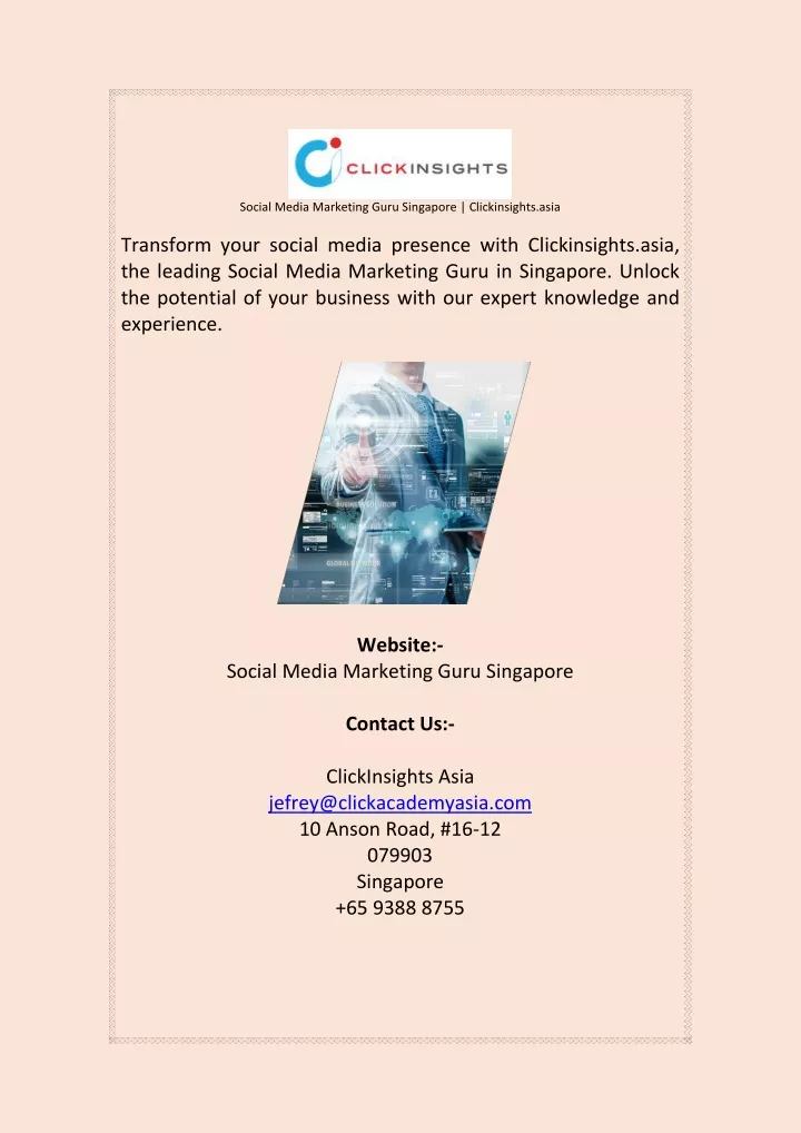 social media marketing guru singapore