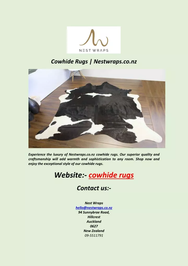 cowhide rugs nestwraps co nz