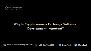 Why Is Cryptocurrency Exchange Software Development Important