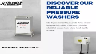 Best Electric Pressure Washer for Cars- Jetblaster