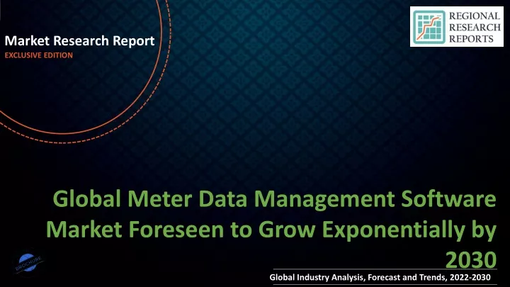 market research report exclusive edition