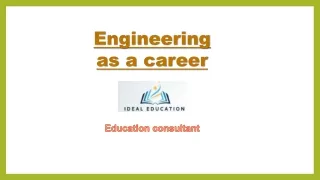 Engineering as a career