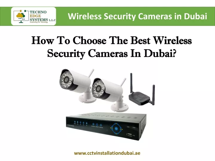 wireless security cameras in dubai