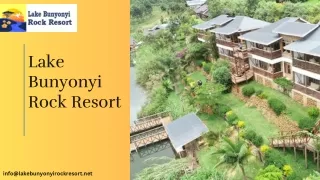 Lake Bunyonyi Rock Resort