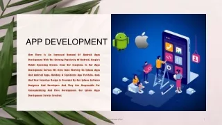app development