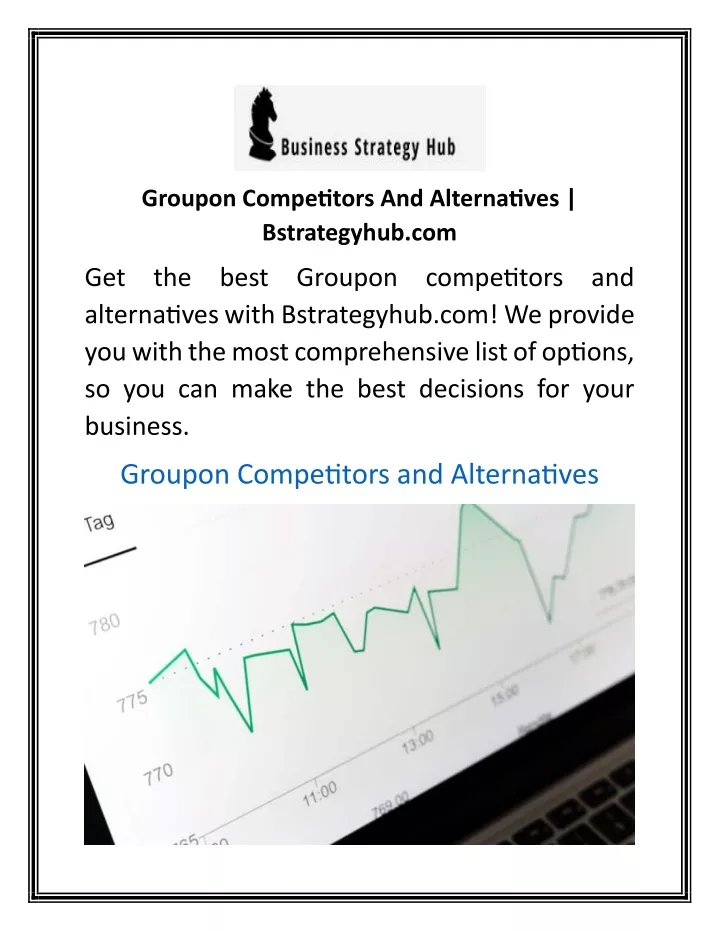 groupon competitors and alternatives bstrategyhub
