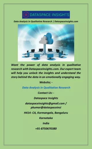 Data Analysis In Qualitative Research  Dataspaceinsights