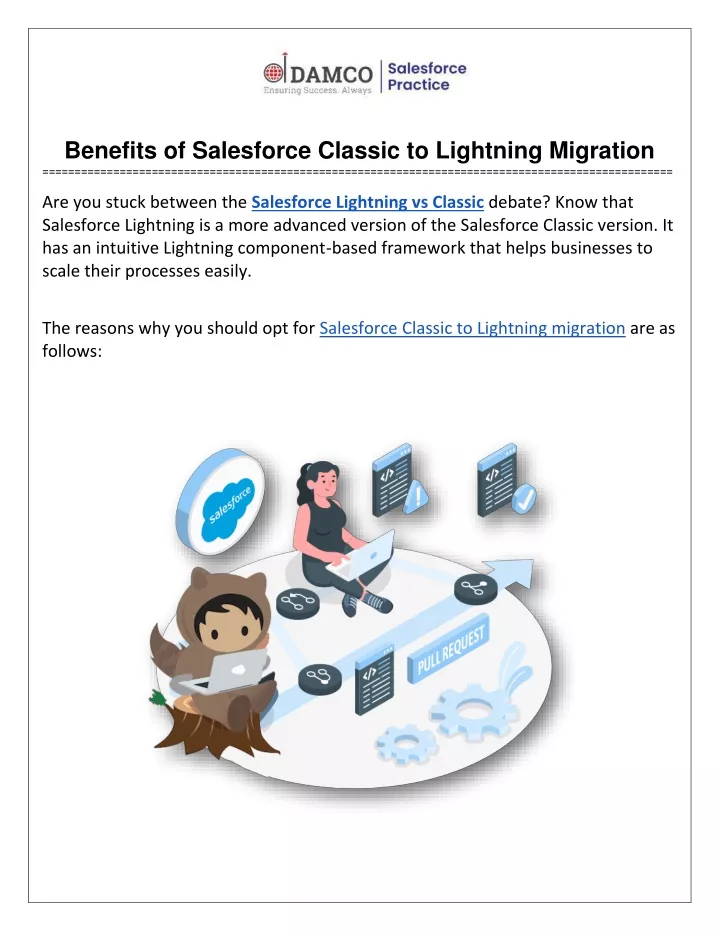 benefits of salesforce classic to lightning