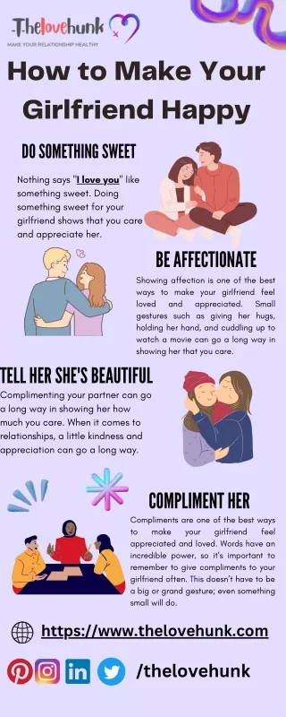 The Many Guide To What Makes A girlfriend Happy - Thelovehunk