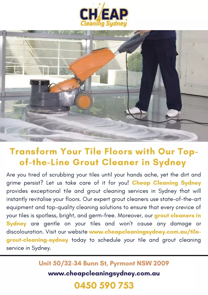 transform your tile floors with