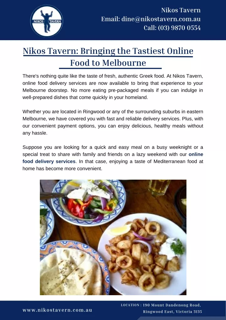 nikos tavern