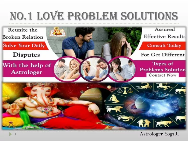 no 1 love problem solutions