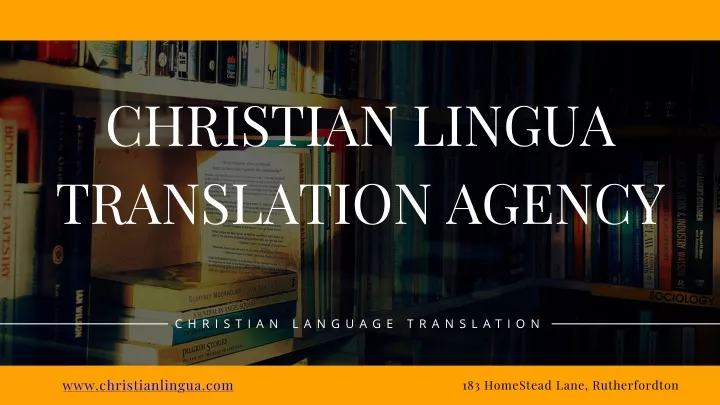 christian lingua translation agency