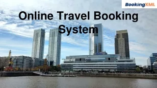 Online Travel Booking System