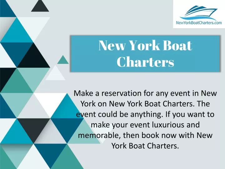 new york boat charters