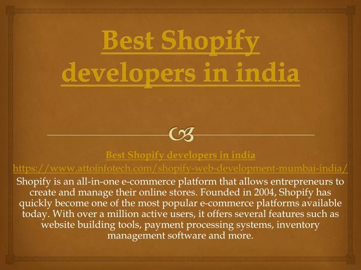 best shopify developers in india