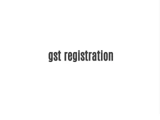 gst registration