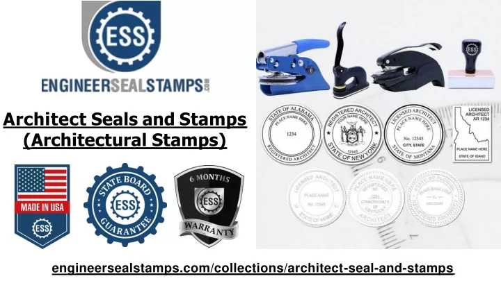 architect seals and stam ps architectural stamps