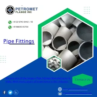 Pipe Fitting | Flanges | Forged Fittings | Petromet Flange Inc