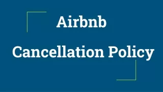 Airbnb  Cancellation Policy |  61–2 8091 7439