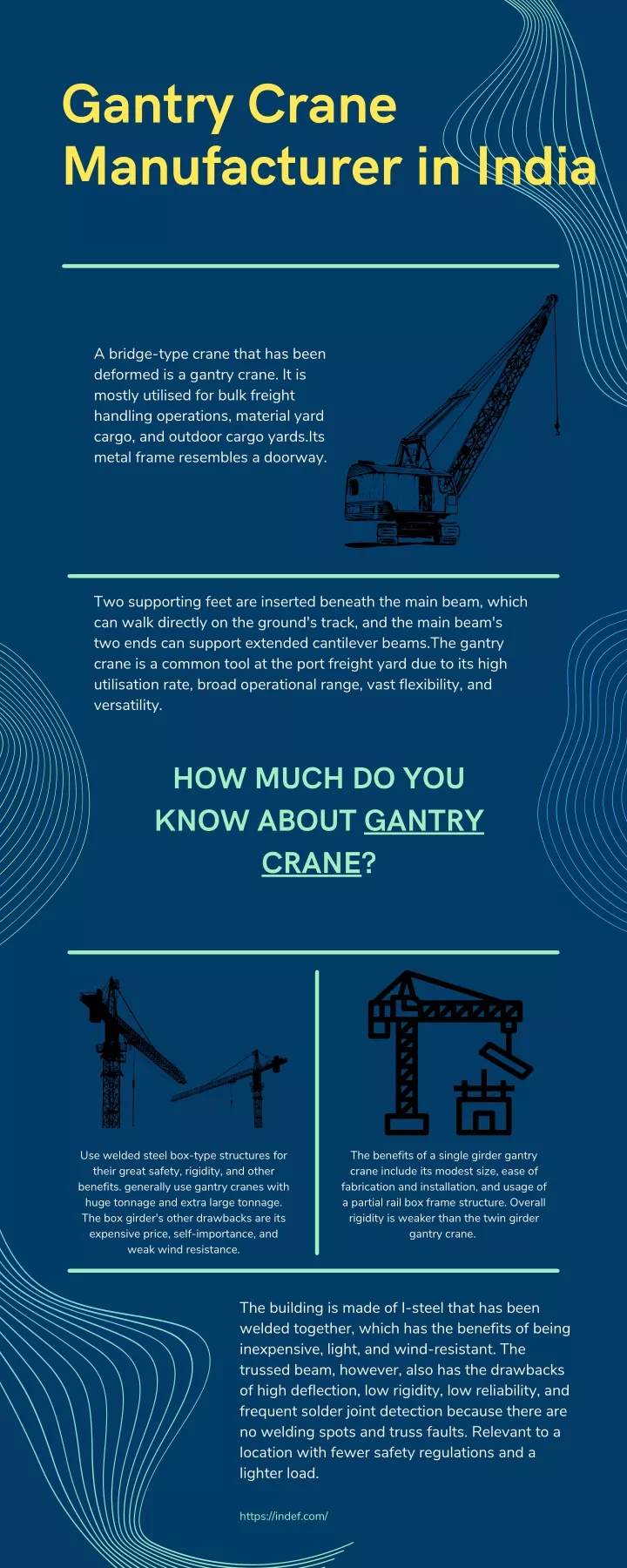 gantry crane manufacturer in india