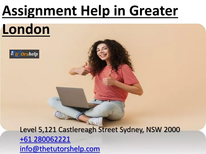 assignment help in greater london