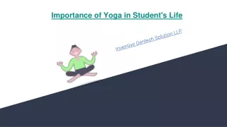 What is the Importance of Yoga in Student Life?