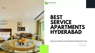 Service Apartments Hyderabad