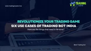 Revolutionize Your Trading Game Using algo trading bot