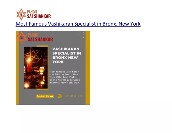 most famous vashikaran specialist in bronx new york