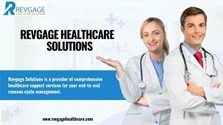 Medical Billing Services |  Revgage HealthCare Solutions