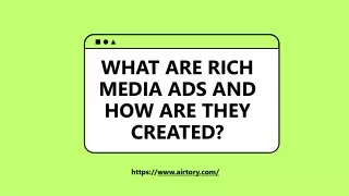 What Are Rich Media Ads and How Are They Created
