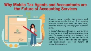Mobile tax agent and accountant in Eastern Creek